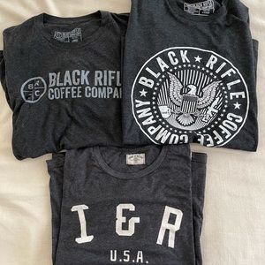 Black rifle coffee bundle and Iron and resin